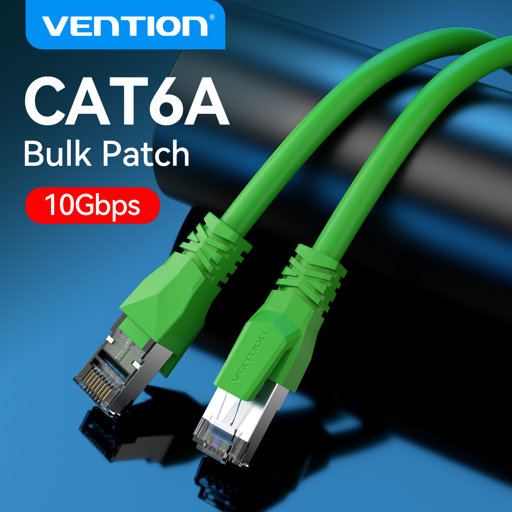 Vention Cat6A Bulk Ethernet Cable 10Gbps SFTP Cat 6A