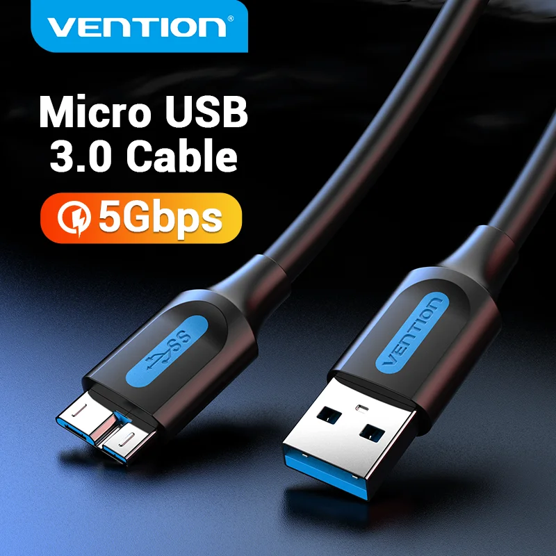 Vention Micro USB 3.0 Cable 3A Fast Charger Data Cord