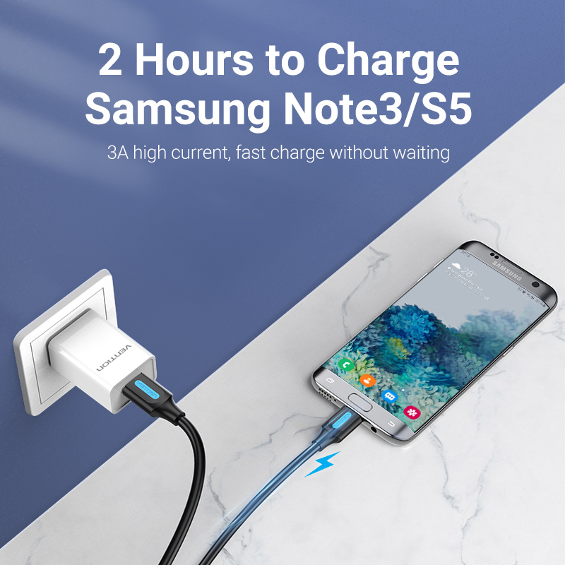 Vention Micro USB 3.0 Cable 3A Fast Charger Data Cord