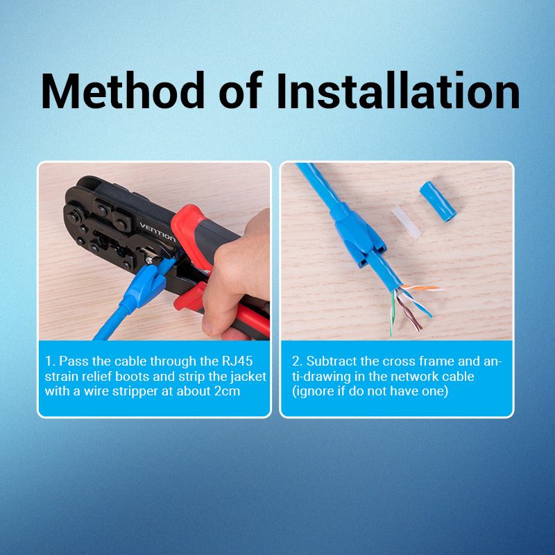 Vention RJ45 Strain Relief Boots Ethernet RJ45