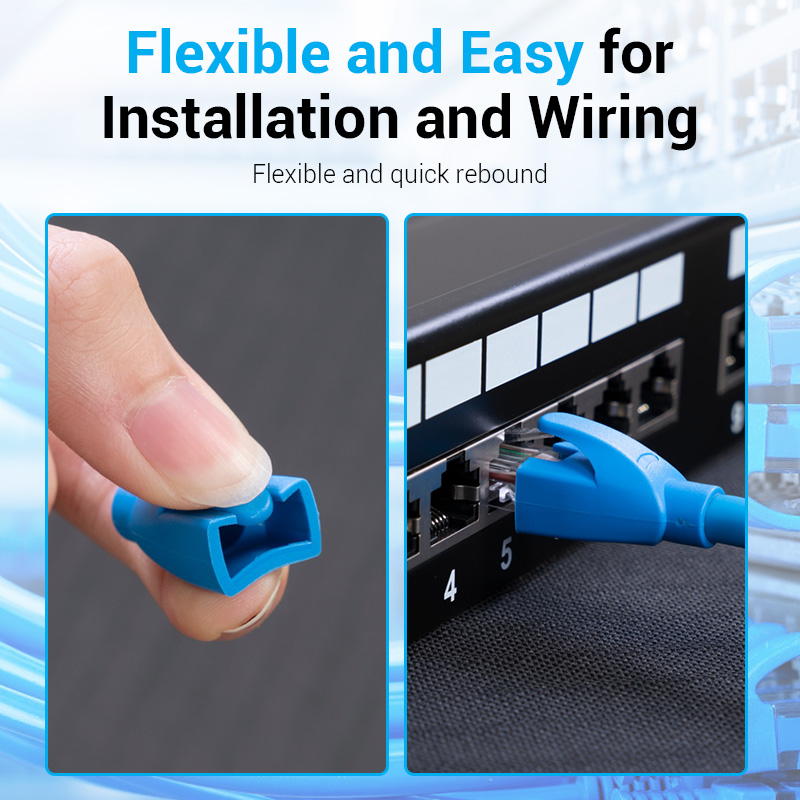 Vention RJ45 Strain Relief Boots Ethernet RJ45