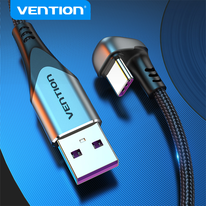 Vention 66W USB Type C Cable for Huawei P40 P30 5A