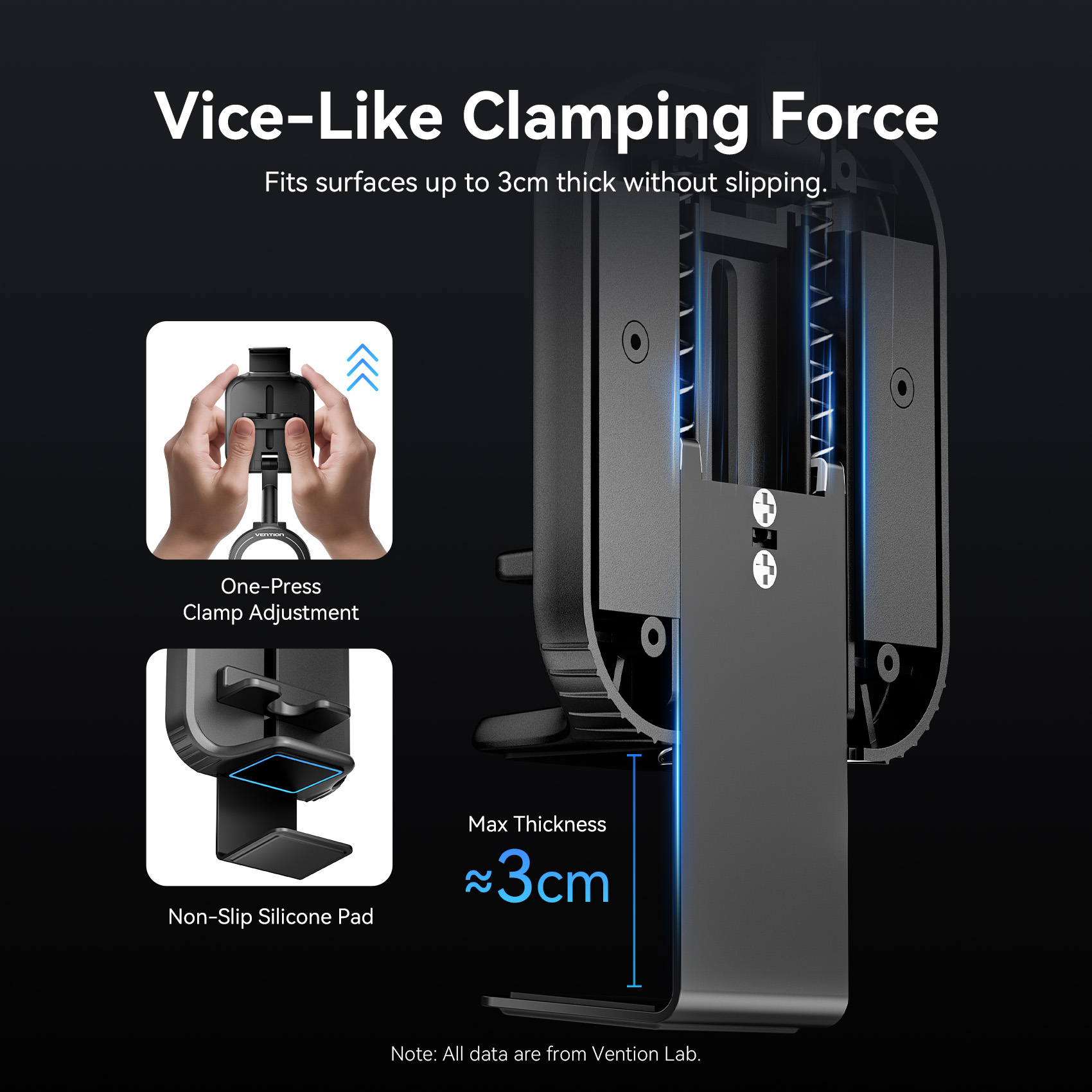 Vention Magnetic Phone Holder Desktop Hands-Free