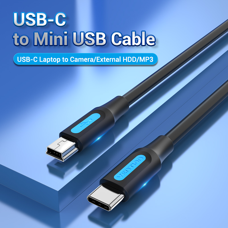 Vention USB C naar Mini USB-kabel Type C