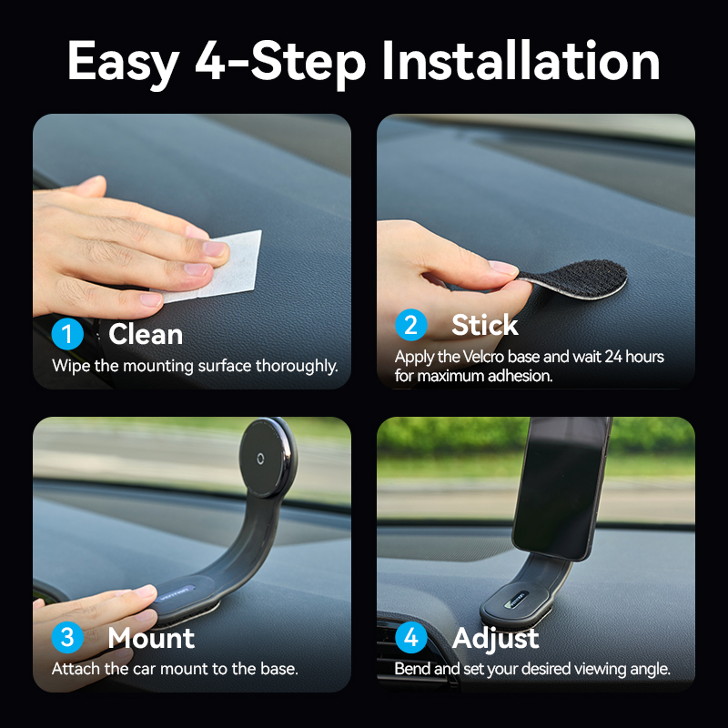 Vention Magnetic Car Phone Holder Mount Adhesive