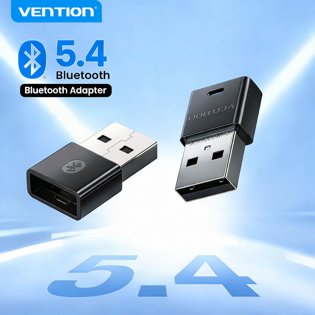 VENTION USB Bluetooth Adapter, Bluetooth 5.4 Dongle