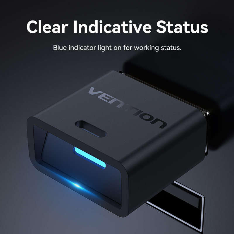 VENTION USB Bluetooth Adapter, Bluetooth 5.4 Dongle