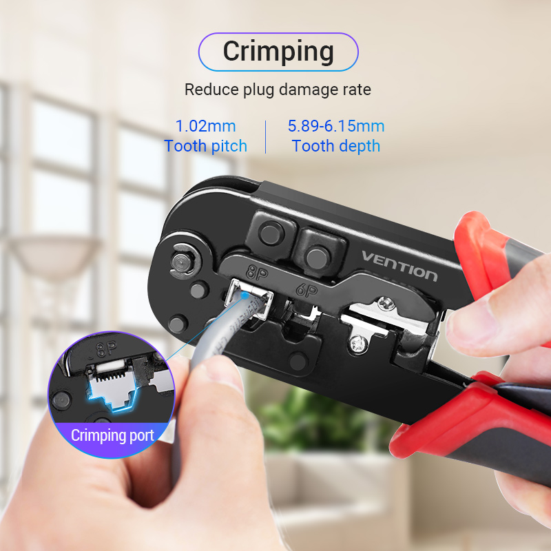 Vention RJ45 Crimping Tool RJ45 Network Cutting