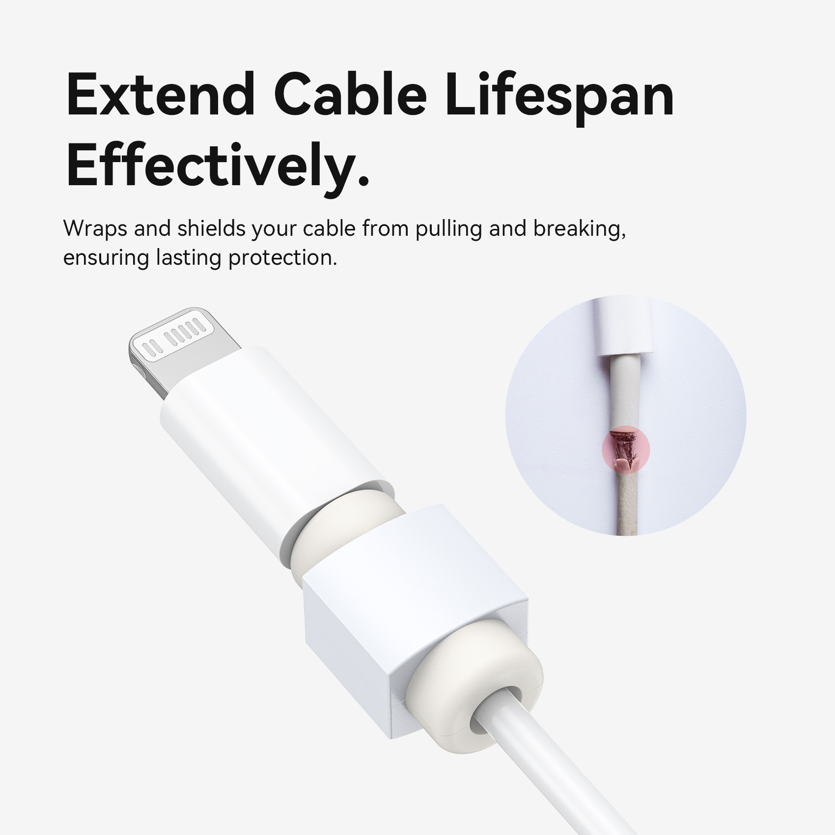 Vention Cable Protector For iPhone