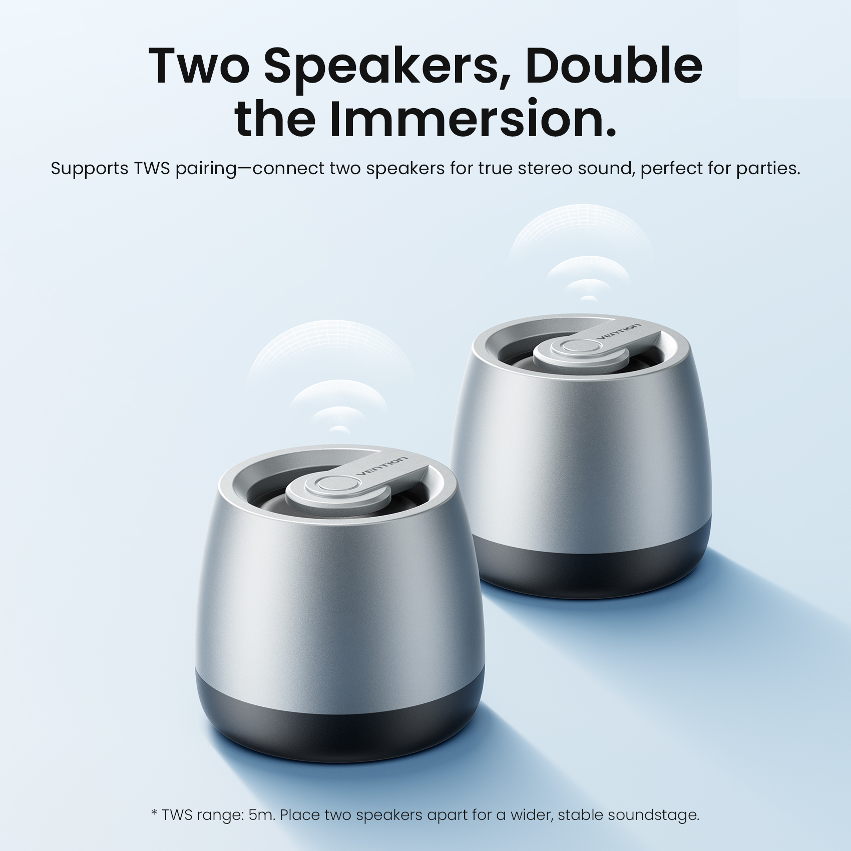 Vention Portable Bluetooth 6.0 Wireless Speaker Big
