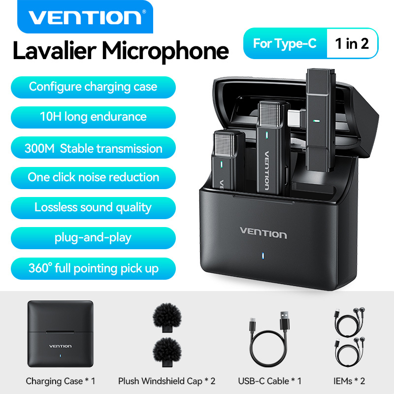 Wireless Lapel Microphone for Phone-Noise Cancellation