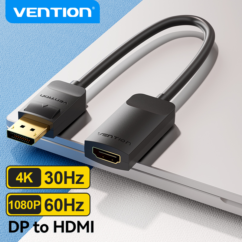 Adaptador Vention DisplayPort para HDMI 4K Macho DP