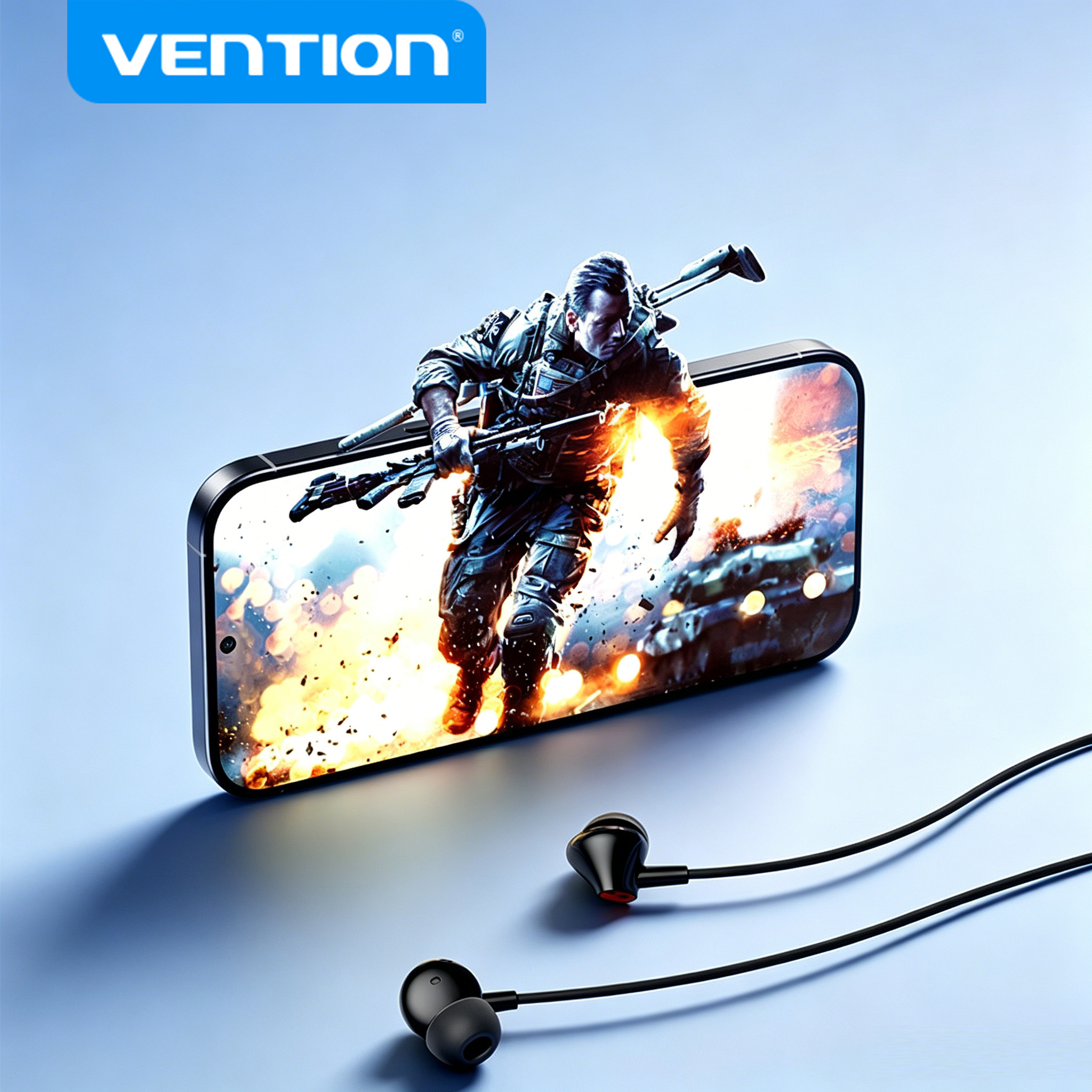 Vention ECHO LITE USB Type C 3.5mm Wired Earbuds