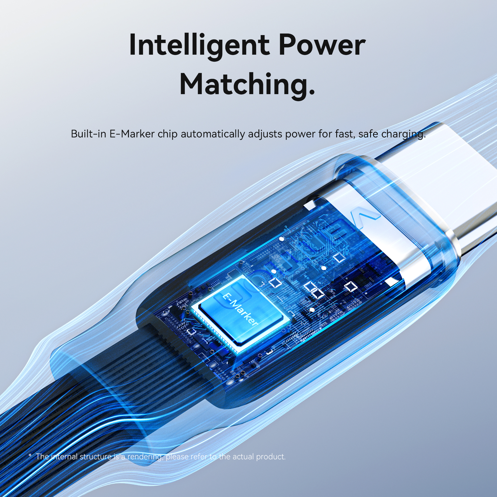 Vention 100W Retractable Cable USB C Cable 5A Type-C