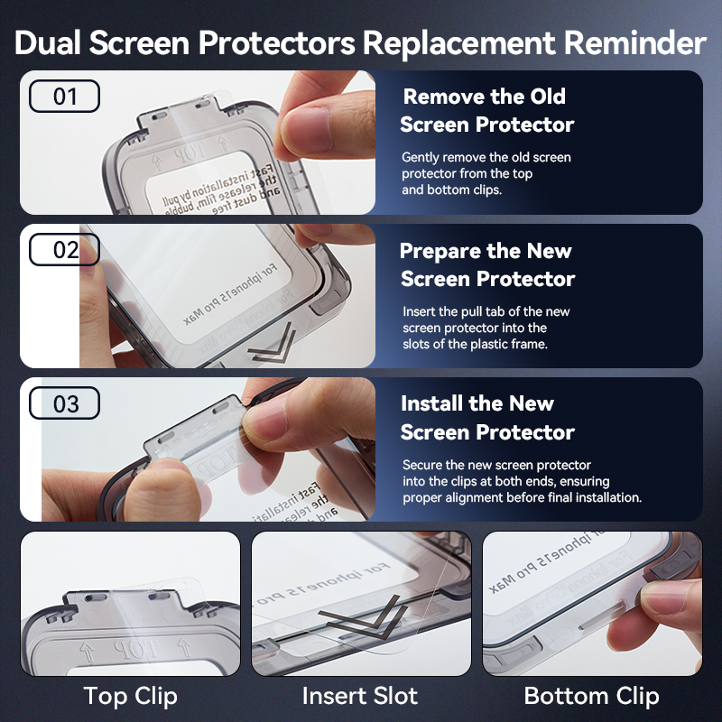 Vention Dust-free Tempered Glass for iPhone 16 Pro Max