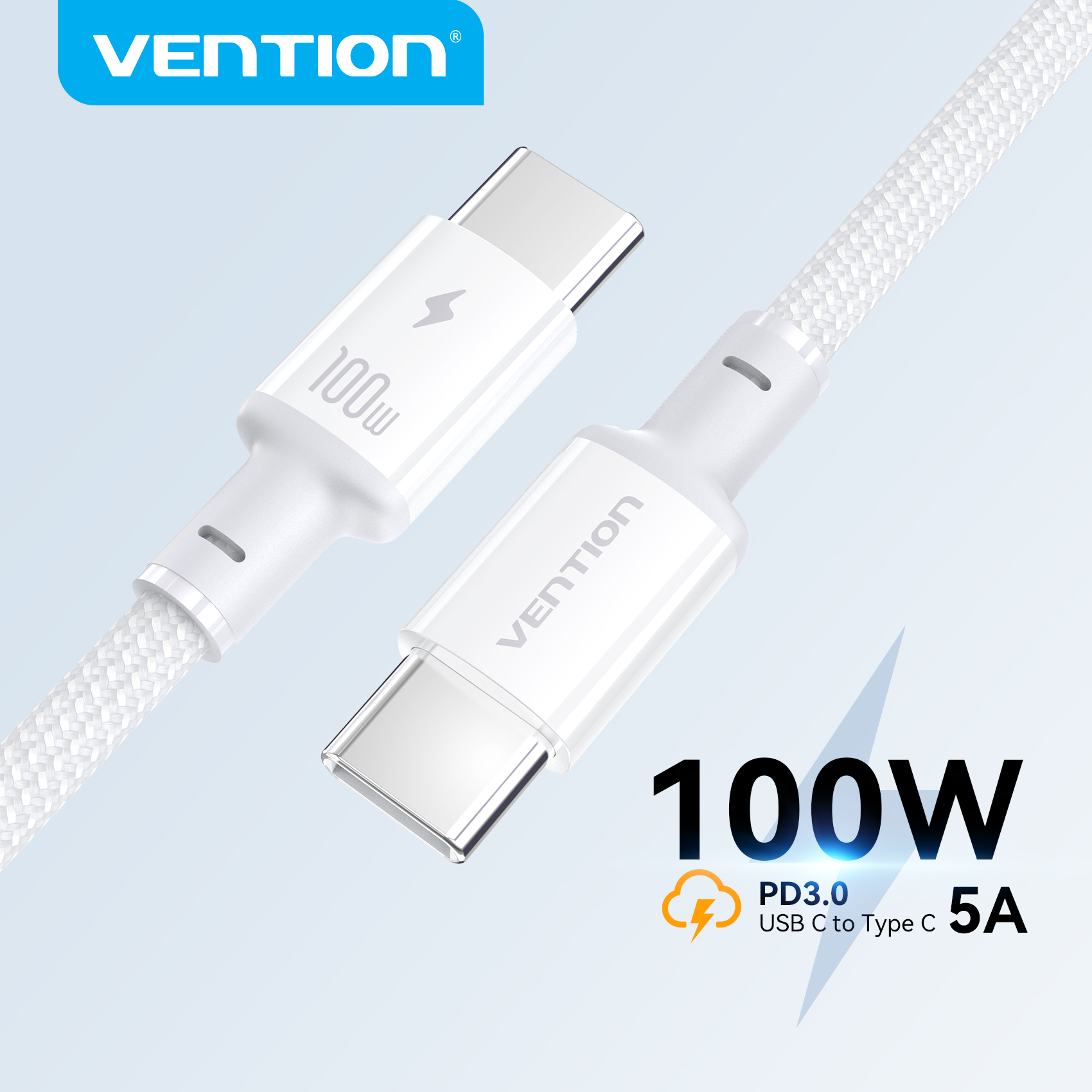 Vention 100W USB C Cable Type C To Type C
