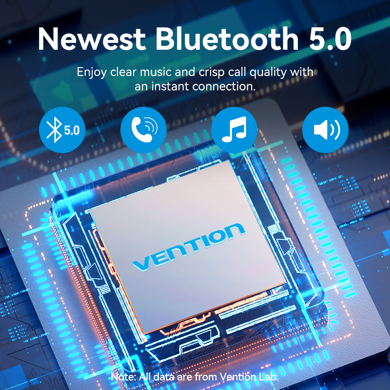Vention Bluetooth 5.0 FM Transmitter Handsfree Car