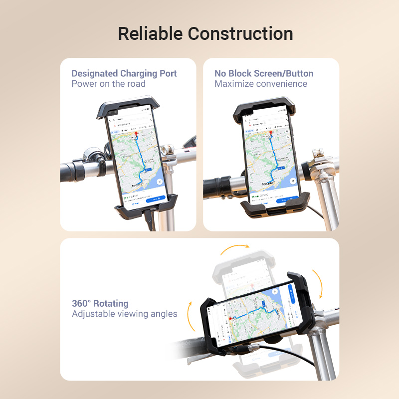 Vention Bike Phone Mount With Knob Bicycle Motorcycle
