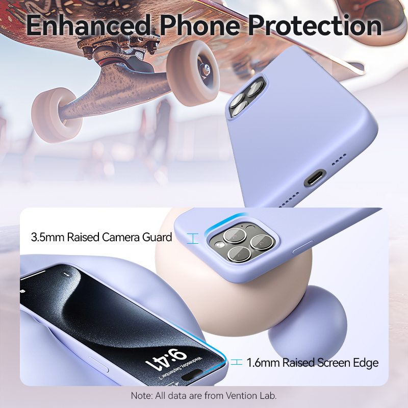 Vention Silicone Magnetic Case for iPhone 16 15 14 13