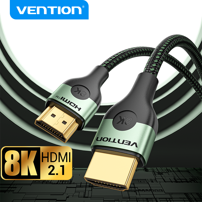 Vention 8K HDMI 2.1 Cable for Xiaomi TV Box PS5 48Gbps