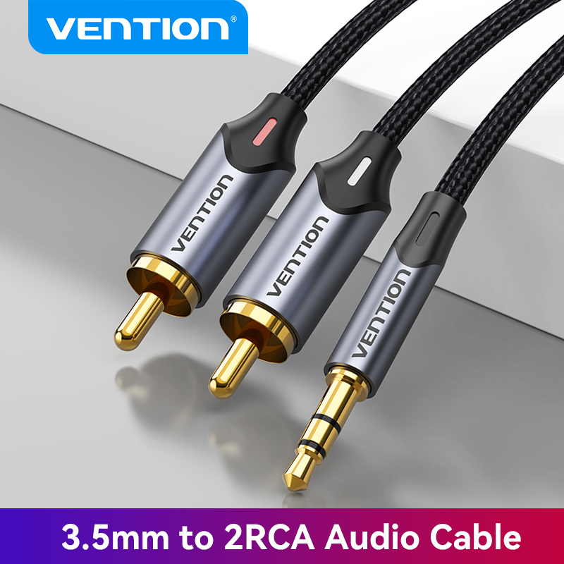 Vention RCA-kabel 3,5 mm naar 2RCA-splitter