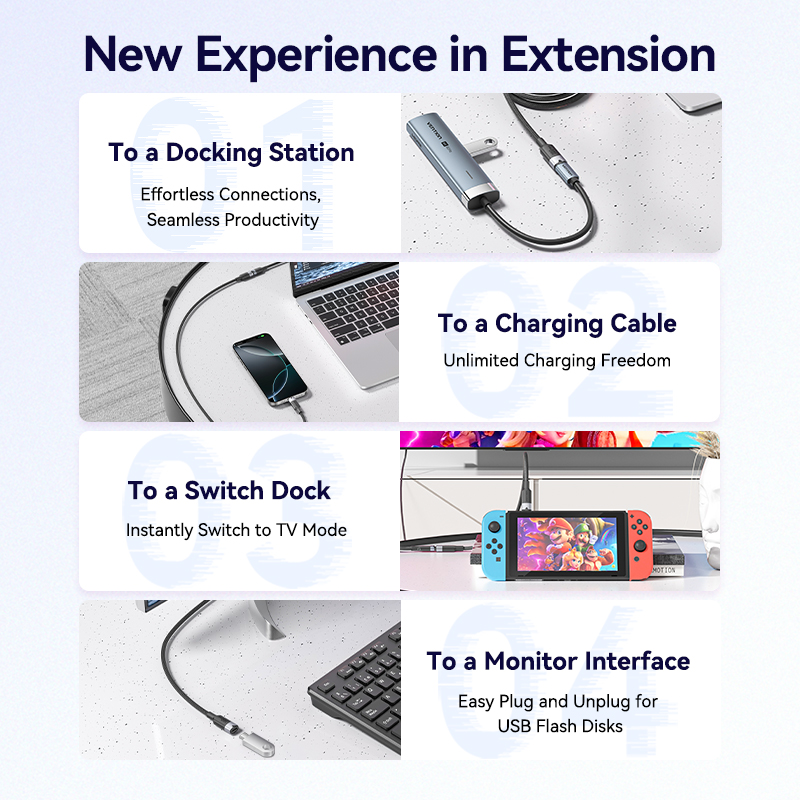 Vention USB 3.2 Extension Cable 10Gbps PD100W Fast