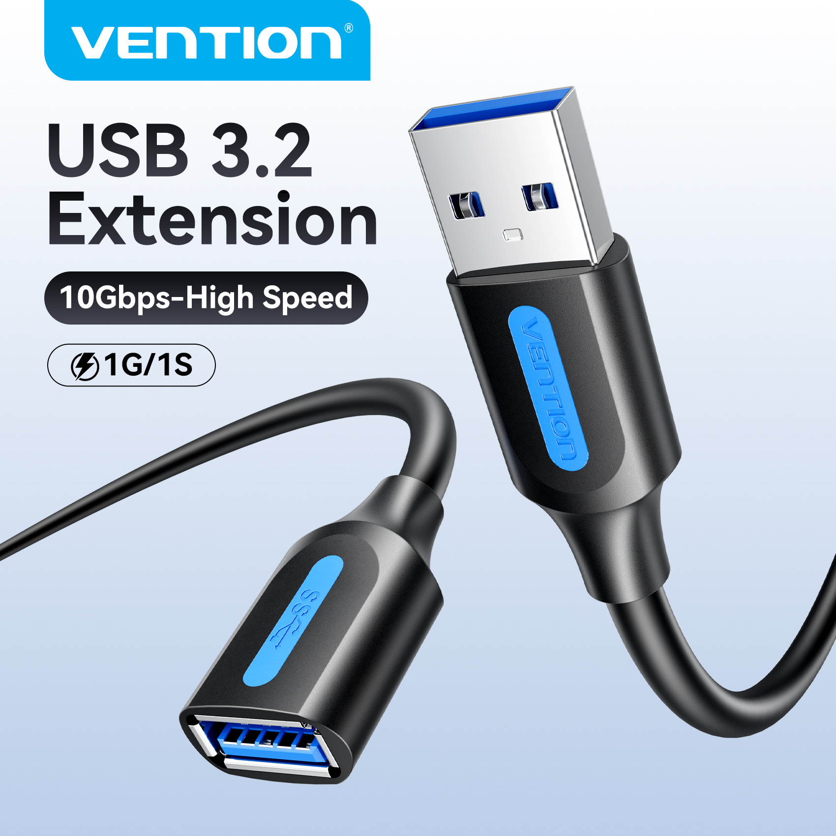 Vention 10Gbps USB Extension Cable USB 3.0 3.2 Data
