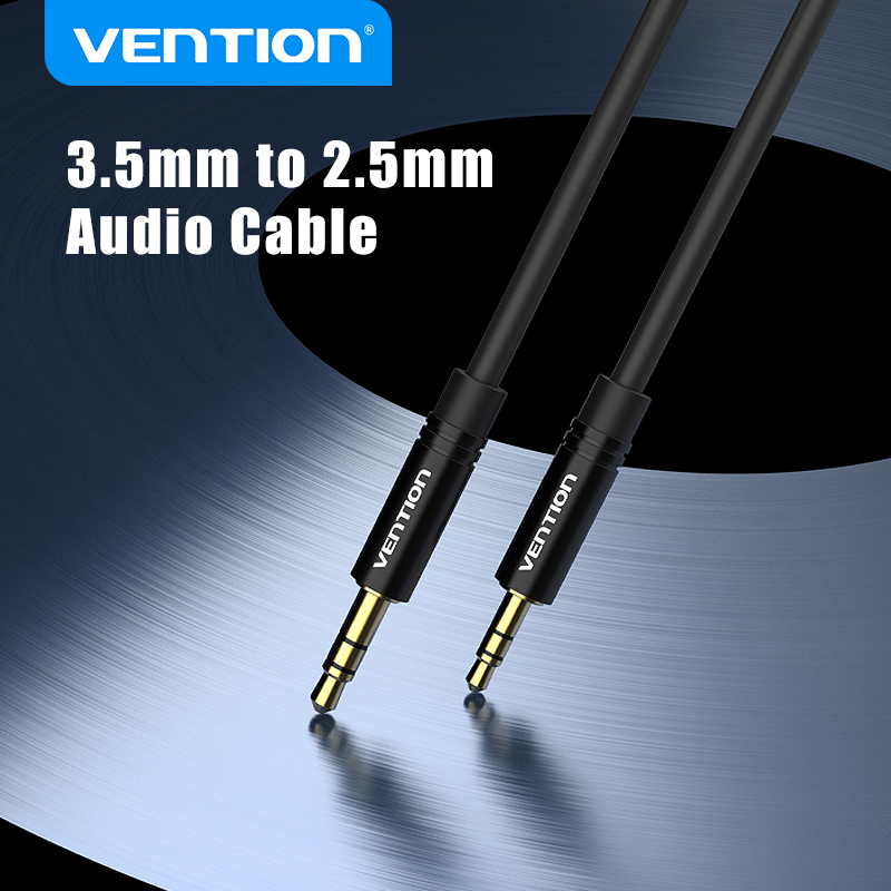 „Vention“ 3,5–2,5 mm „Aux“ kabelis, 3,5 mm lizdas –