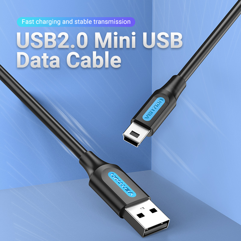 Vention Mini USB Cable Fast Charging USB to Mini USB