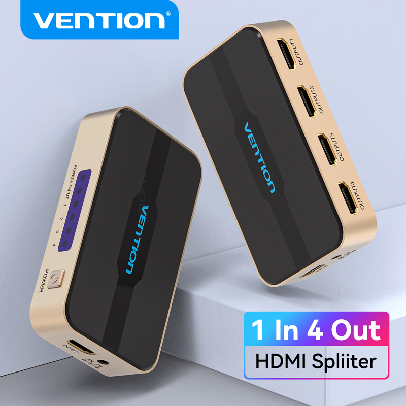 Vention HDMI Splitter 1 In 4 Out HD 4K/30Hz HDMI
