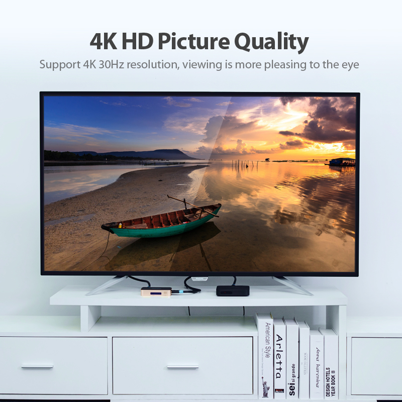Διαχωριστής HDMI Vention 1 Είσοδος 4 Έξοδοι HD 4K/30Hz