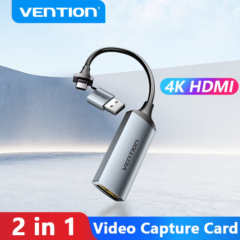 Vention Video Capture Card 4K HDMI to USB3.0/Type C