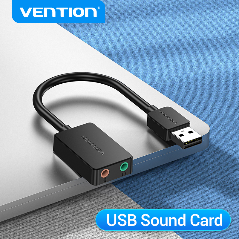 Vention Sound Card USB to 3.5mm Audio Interface