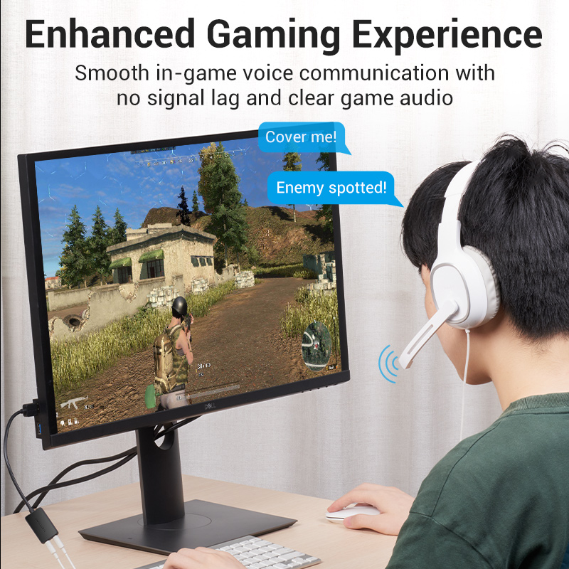 Vention Sound Card USB to 3.5mm Audio Interface