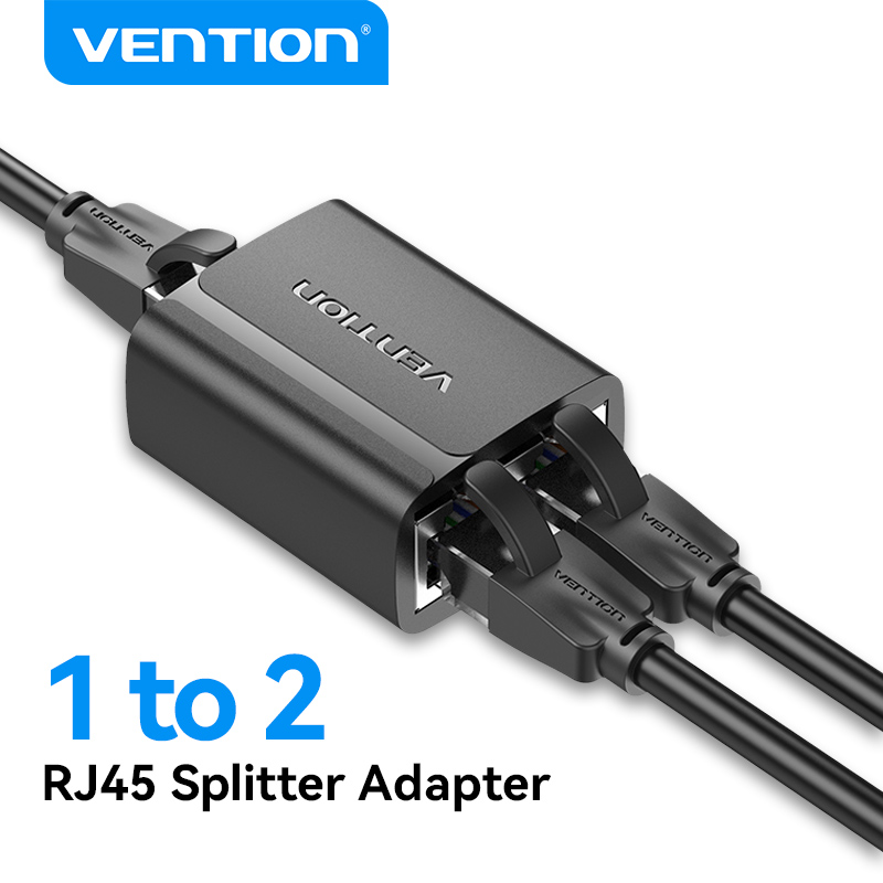 Vention RJ45 Splitter Connector Adapter 1 to 2 Ways