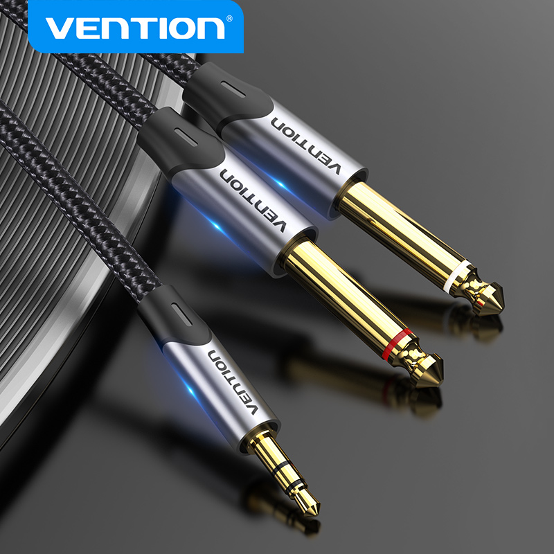 Vention 3.5mm-6.5mm TRS 케이블