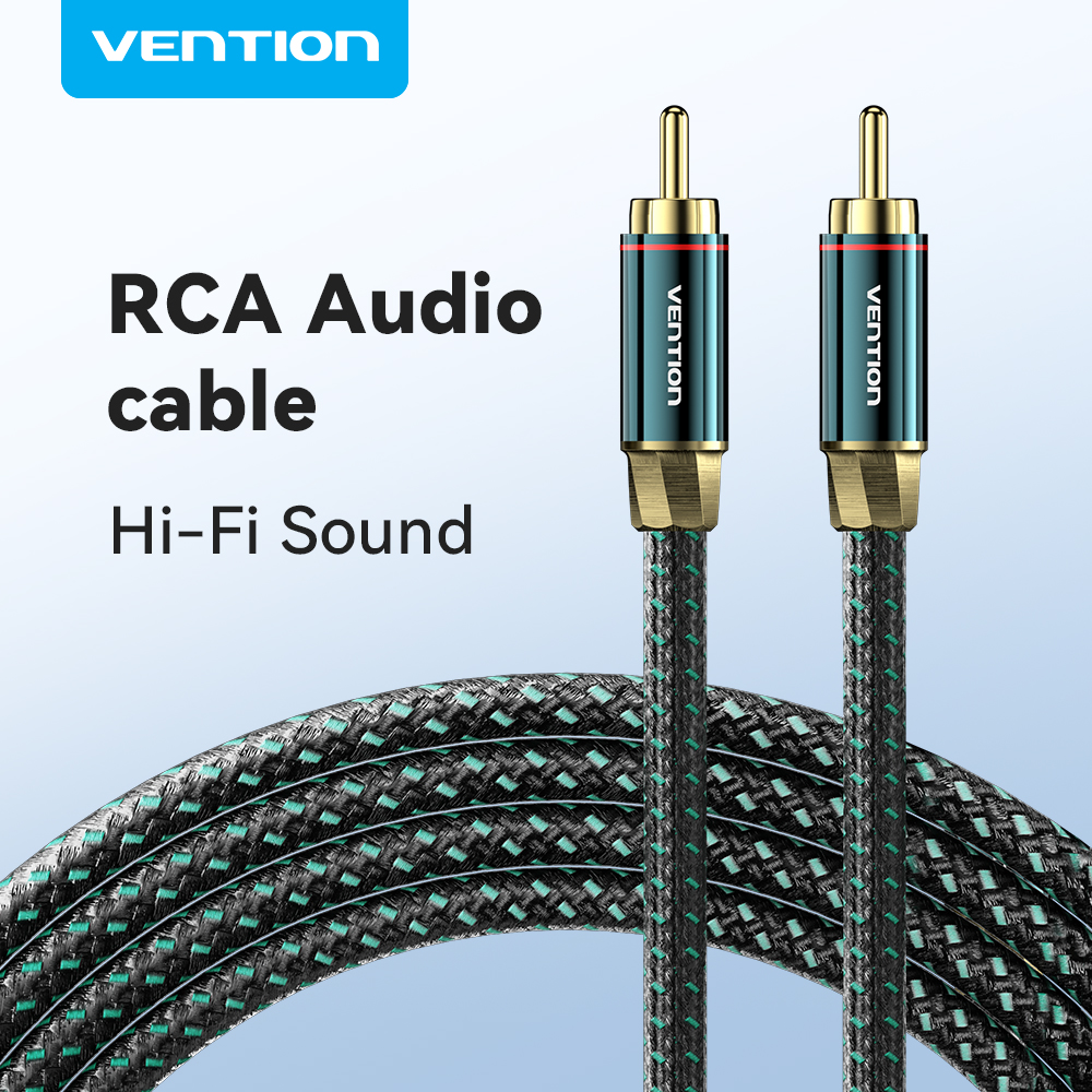 Vention Hi-Fi Coaxial Audio Cable 4N Silver-Plated