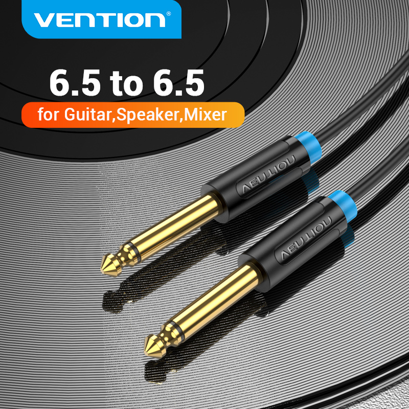 „Vention Aux“ gitaros kabelio lizdas, 6,5 mm į 6,5 mm