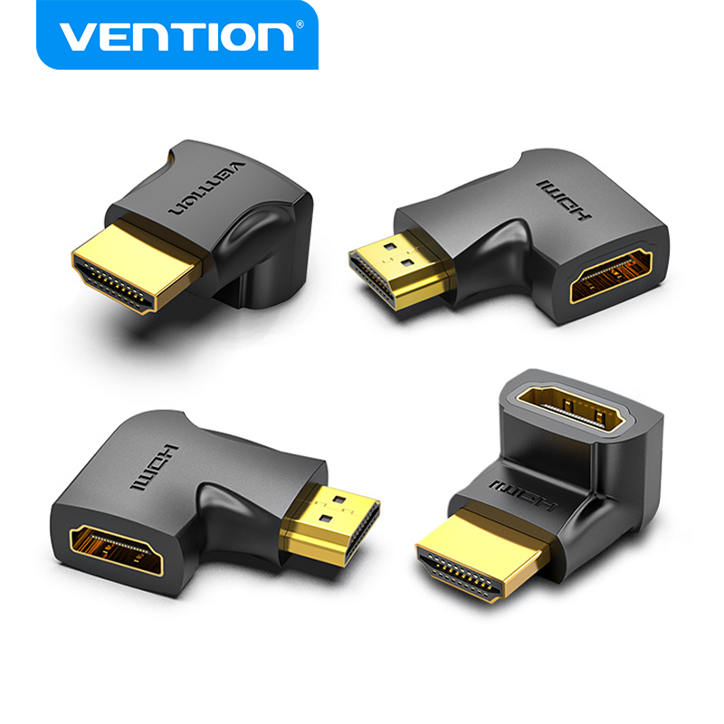 Vention HDMI Adapter 90 270 Degree Right Angle Male