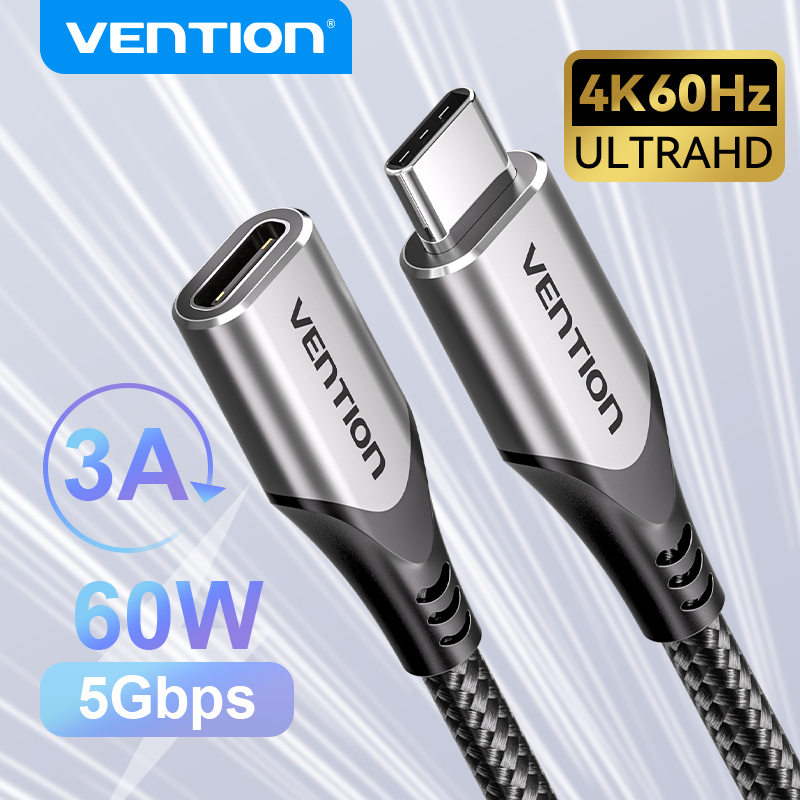 Câble d'extension USB-C 3.1 Vention 5 Gbit/s