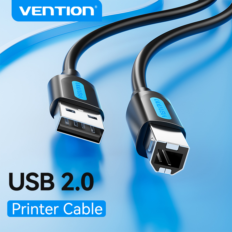 كابل طابعة Vention USB 3.0 2.0 من النوع A ذكر إلى
