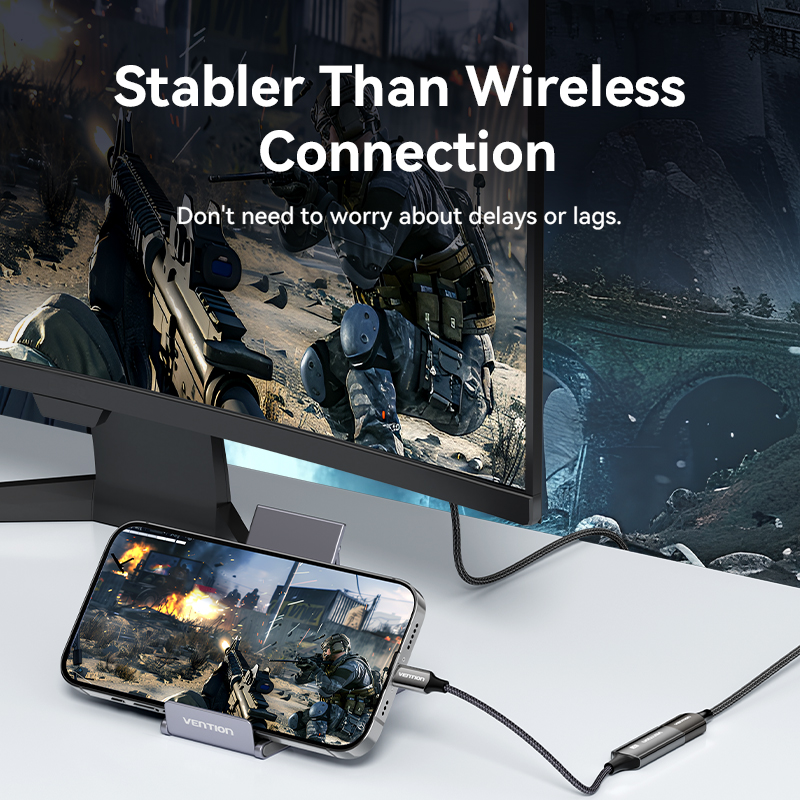 Vention 8K USB C to DisplayPort Cable USB Type C Male