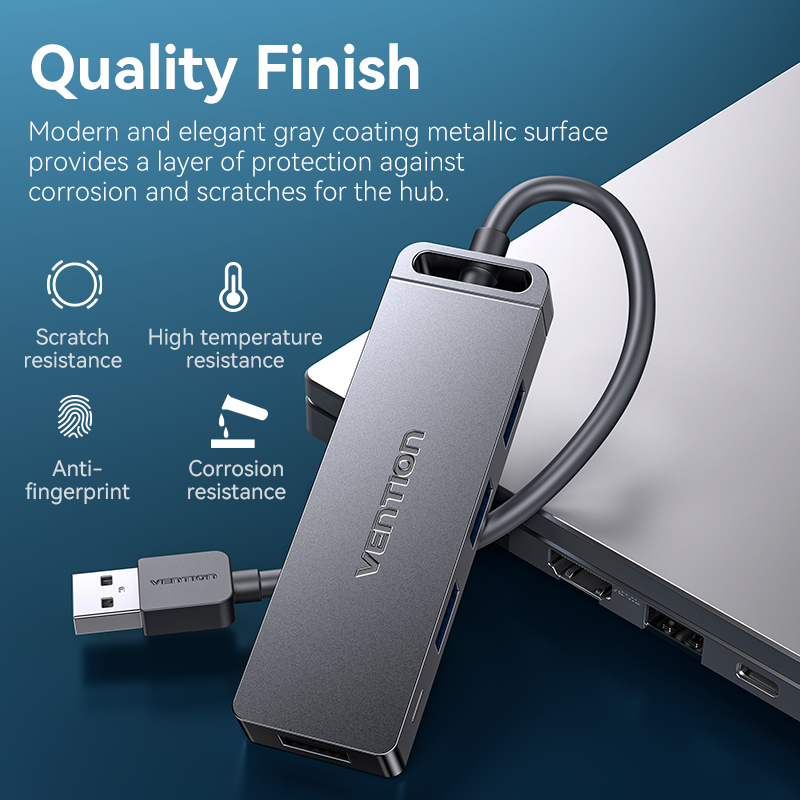 Vention USB Hub High Speed 4 Ports Multi USB 3.0
