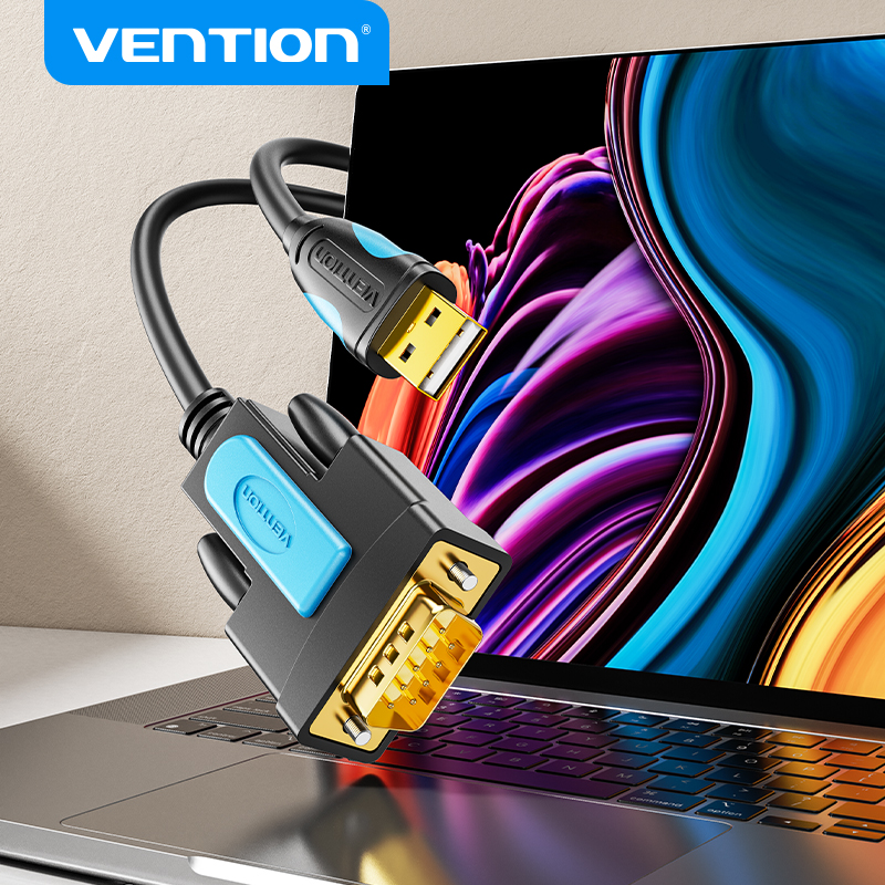 Vention USB to RS232 male serial data cable 9-pin