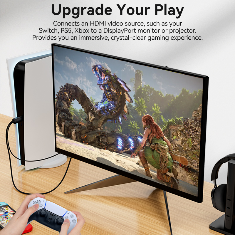 Vention HDMI to Display Port 4K 60Hz HDMI to DP