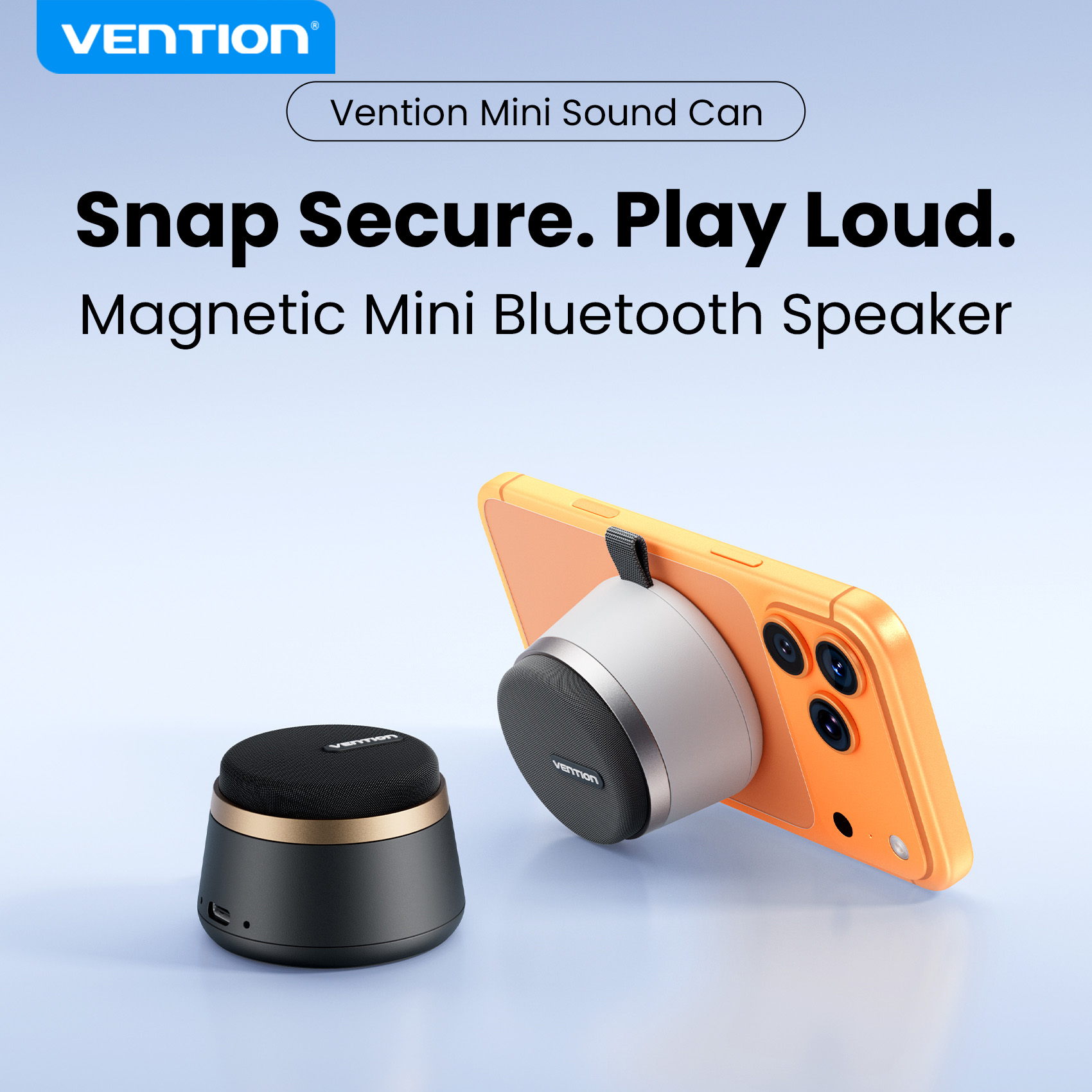 Vention Magnetic Portable Bluetooth Speaker IPX6