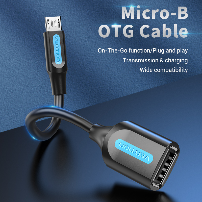 Vention Micro USB OTG Cable Micro USB Male to USB