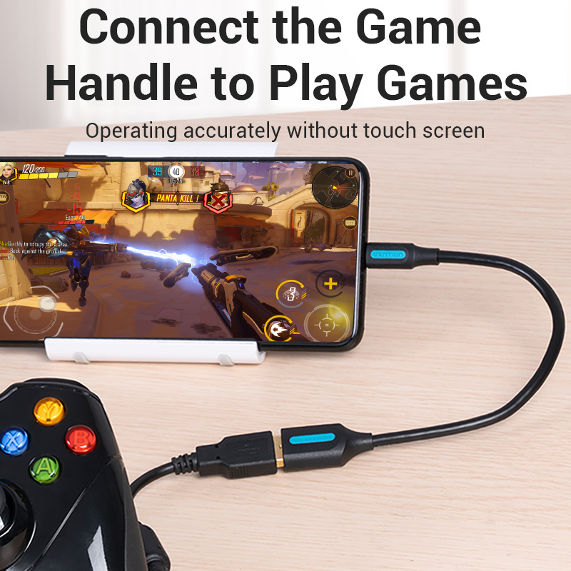 Vention Micro USB OTG Cable Micro USB Male to USB