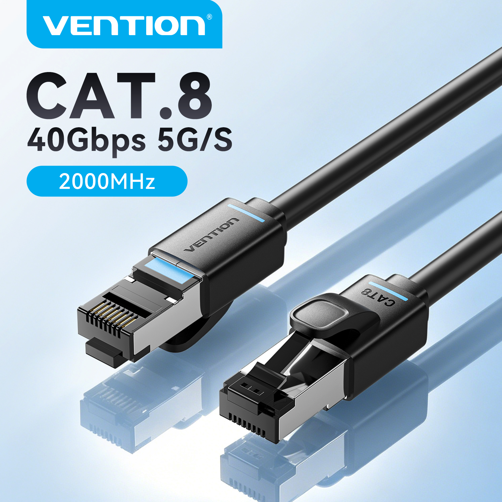 Vention CAT8 Ethernet Cable High Speed SFTP 40Gbps