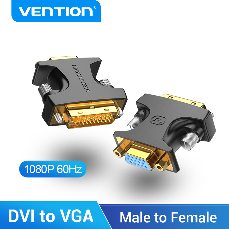 Vention DVI to VGA 24+5 Adapter DVI-I Male to VGA